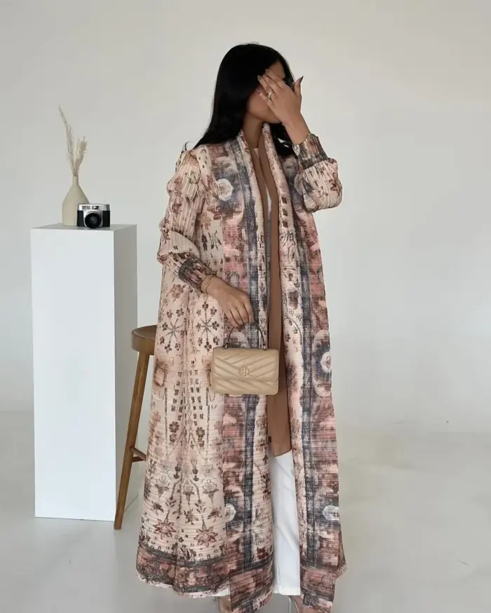 Vintage Sand Heritage Abaya - Image 2