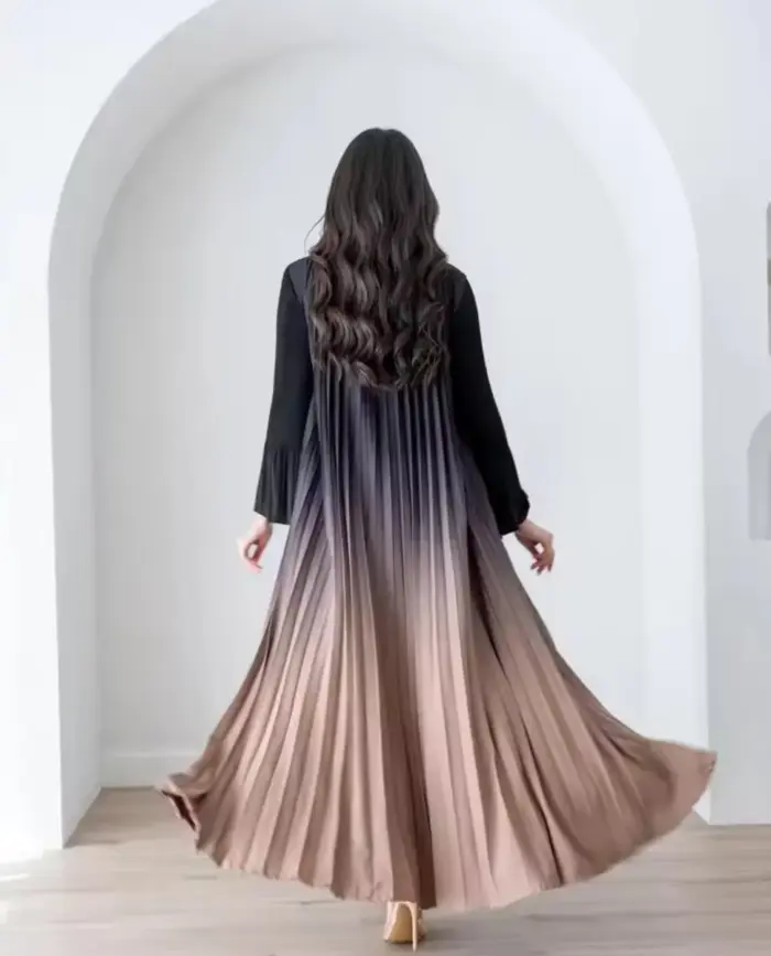 Mocha Ombre Abaya - Image 2