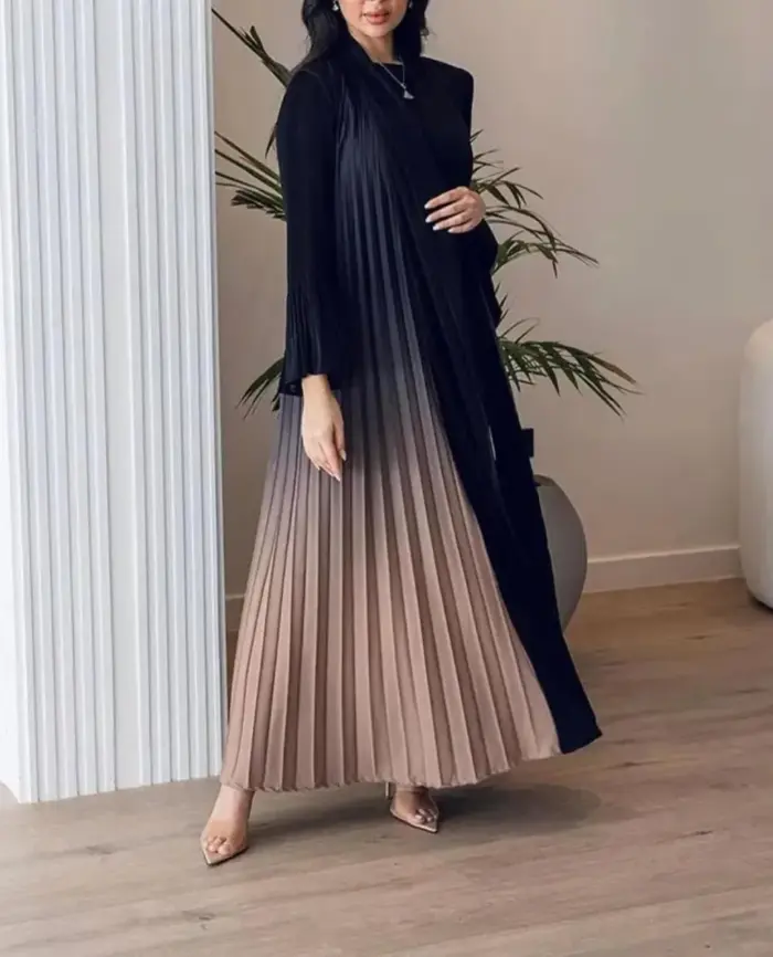 Mocha Ombre Abaya - Image 3